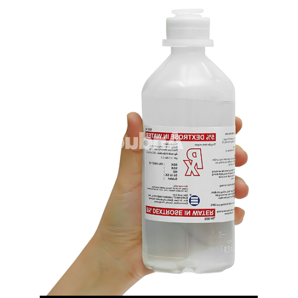 Dịch truyền Dextrose 5% bổ sung nước và năng lượng chai 500ml