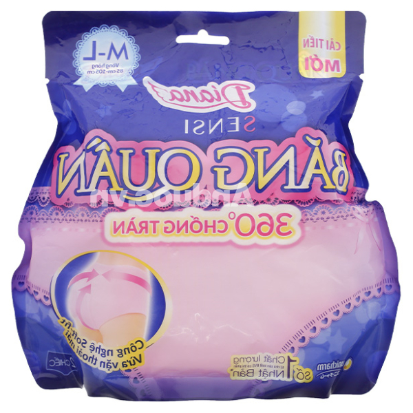 Băng quần Diana Sensi size M-L chống tràn gói 2 miếng