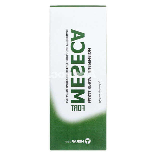 Thuốc xịt mũi Meseca Fort giảm các triệu chứng viêm mũi dị ứng lọ 60 liều