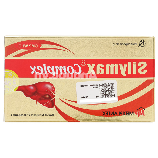 Silymax Complex trị viêm gan do virus, gan nhiễm mỡ (6 vỉ x 10 viên)