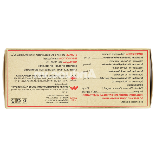 Silymax Complex trị viêm gan do virus, gan nhiễm mỡ (6 vỉ x 10 viên)