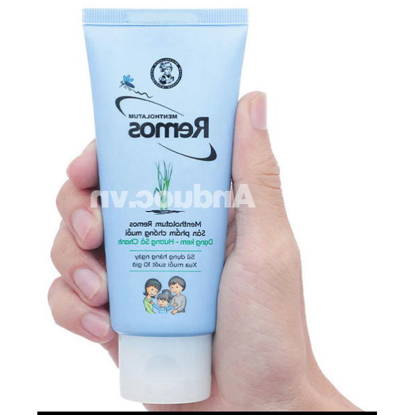 Kem chống muỗi Remos hương sả chanh tuýp 70g