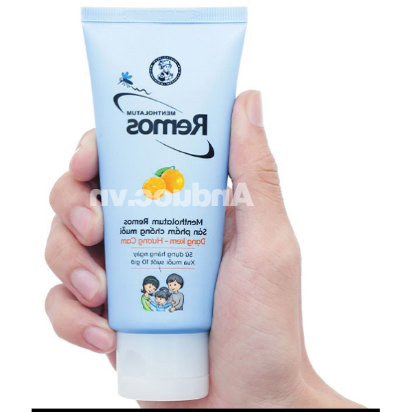 Kem chống muỗi Remos hương cam tuýp 70g