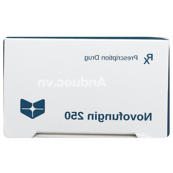 Novofungin 250 phòng, trị nhiễm khuẩn kỵ khí (2 vỉ x 10 viên)