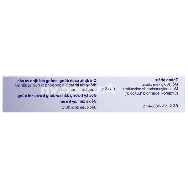 Kem bôi Hirudoid Forte trị viêm tĩnh mạch tuýp 14g