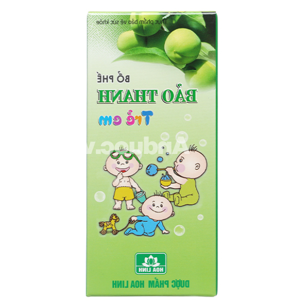 Siro Bảo Thanh trẻ em hỗ trợ giảm ho, bổ phổi chai 100ml