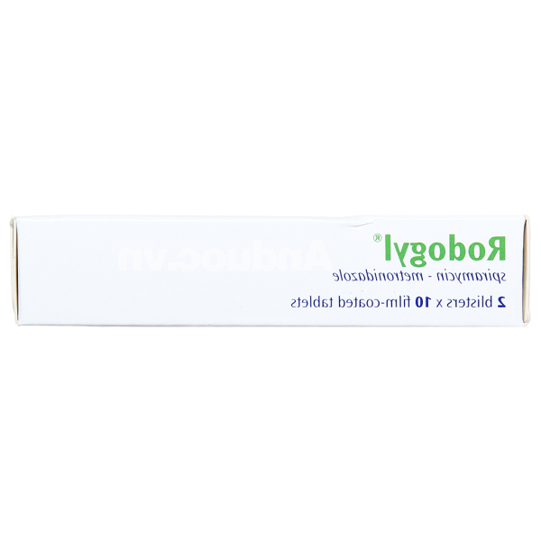 Rodogyl trị nhiễm khuẩn răng miệng (2 vỉ x 10 viên)