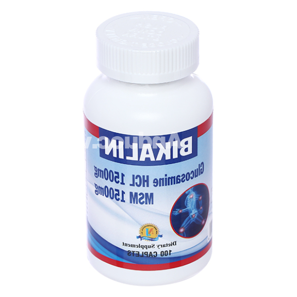 Bikalin tăng tiết dịch, bảo vệ màng sụn khớp chai 100 viên