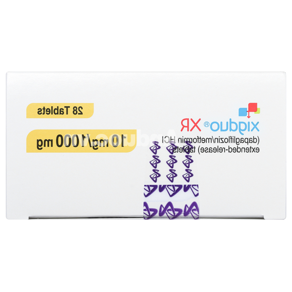 Xigduo XR 10mg/1000mg trị đái tháo đường tuýp 2 (4 vỉ x 7 viên)