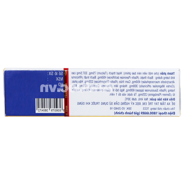 Đại Tràng Nhất Nhất trị viêm đại tràng, rối loạn tiêu hóa (2 vỉ x 10 viên)