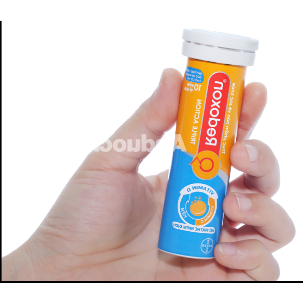 Viên sủi Redoxon Triple Action hỗ trợ tăng đề kháng tuýp 10 viên