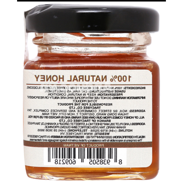 Mật ong hoa cà phê nguyên chất Tracybee hũ 50ml