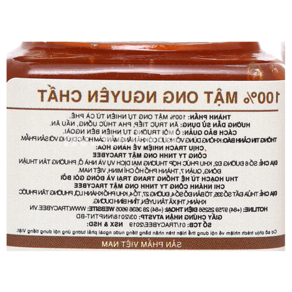 Mật ong hoa cà phê nguyên chất Tracybee hũ 50ml