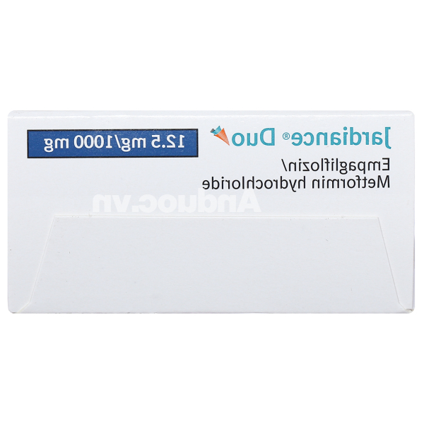 Jardiance Duo 12.5mg/1000mg trị đái tháo đường (3 vỉ x 10 viên)