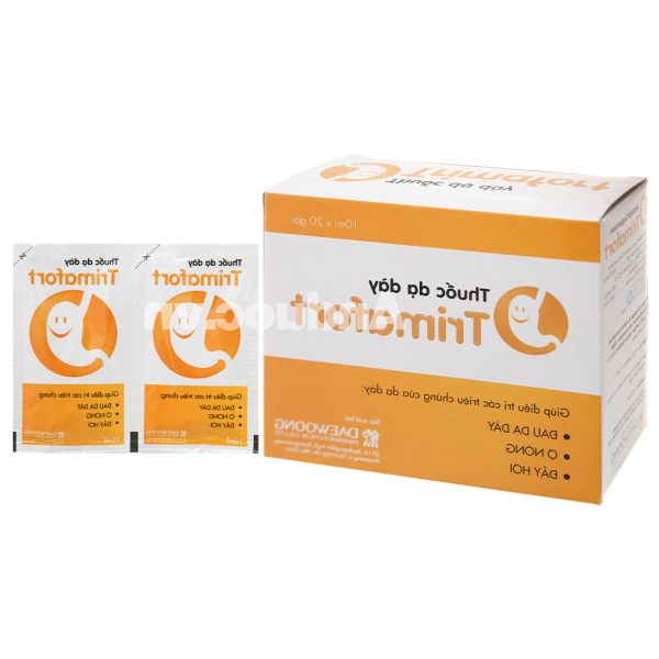 Hỗn dịch uống Trimafort giảm khó chịu dạ dày, đầy hơi (20 gói x 10ml)