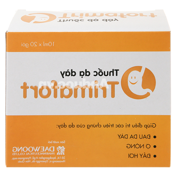 Hỗn dịch uống Trimafort giảm khó chịu dạ dày, đầy hơi (20 gói x 10ml)