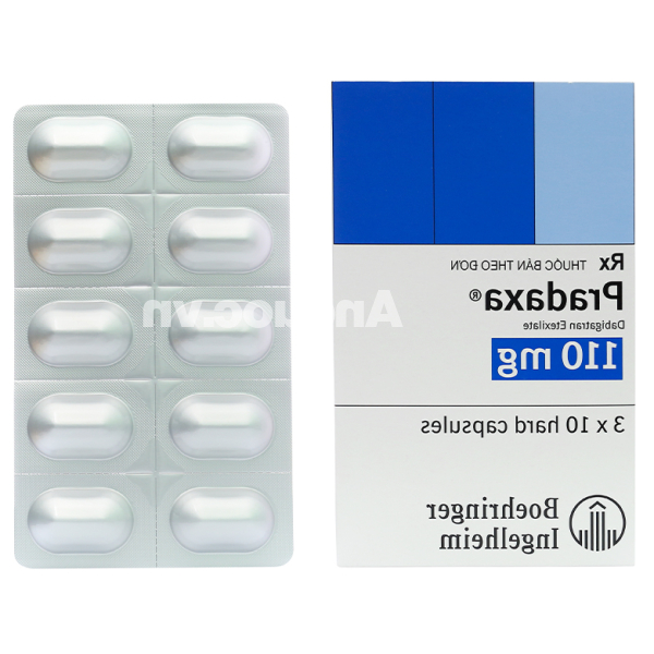 Pradaxa 110mg phòng và trị huyết khối (3 vỉ x 10 viên)