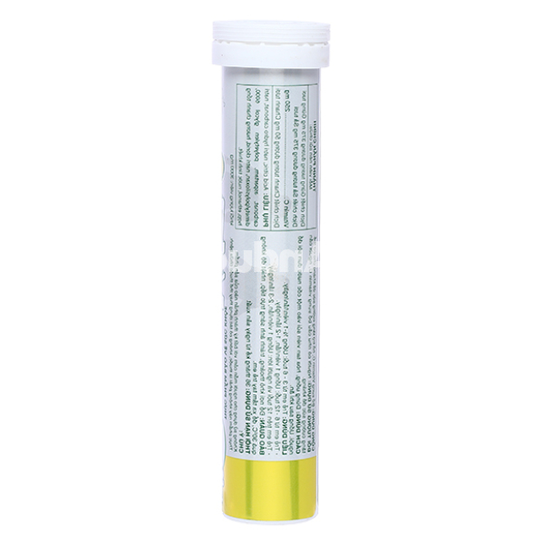 Viên sủi MyVita Strong C sả gừng chanh hỗ trợ tăng đề kháng tuýp 20 viên