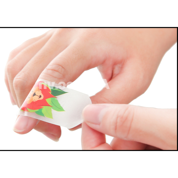 Băng cá nhân hình thú Urgo Animal Tatoo Dressing (2,5 x 7,2cm) hộp 8 miếng