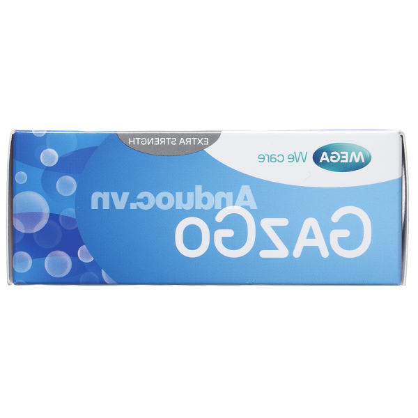 GazGo 200mg trị trướng bụng, đầy hơi (3 vỉ x 10 viên)