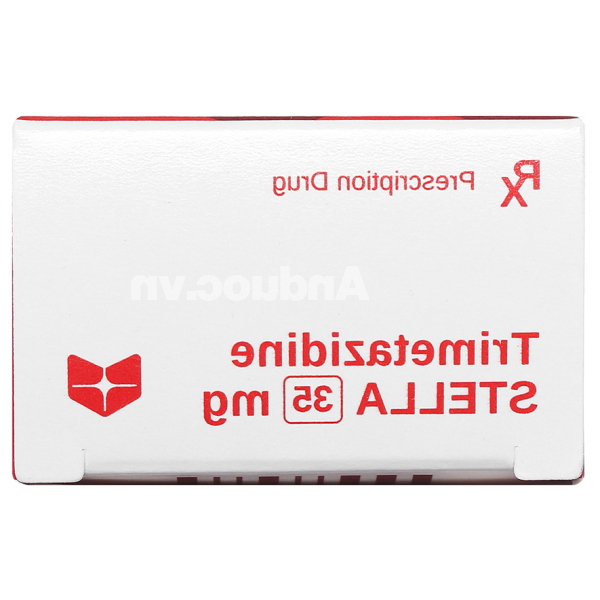 Trimetazidine Stella 35mg trị đau thắt ngực (3 vỉ x 10 viên)