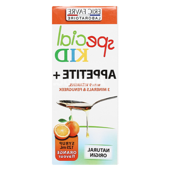Siro Special Kid Appetite+ kích thích ăn ngon, tiêu hóa tốt chai 125ml