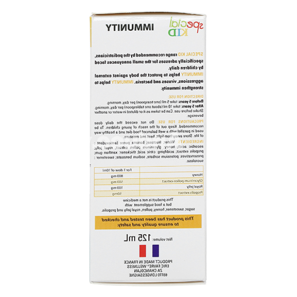 Siro Special Kid Immunite hỗ trợ tăng đề kháng chai 125ml