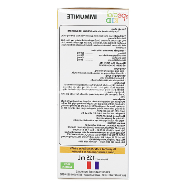 Siro Special Kid Immunite hỗ trợ tăng đề kháng chai 125ml