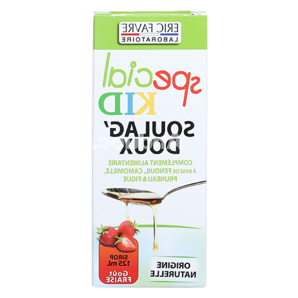 Siro Special Kid Soulag'Doux hỗ trợ kích thích tiêu hóa chai 125ml