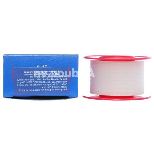 Băng keo trong suốt Urogsyval Film Transparent (2.5cm x 5m)