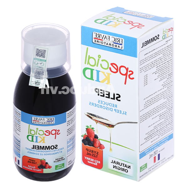 Siro Special Kid Sommeil giúp an thần, ngủ ngon cho bé chai 125ml