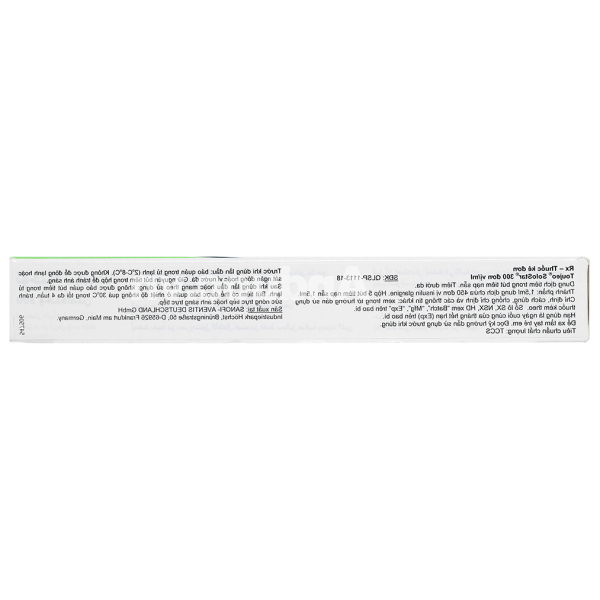 Bút tiêm Toujeo SoloStar 300IU/ml trị đái tháo đường (5 cây x 1.5ml)