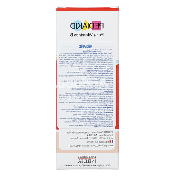 Siro Pediakid Fer + Vitamines B bổ sung sắt và vitamin chai 125ml