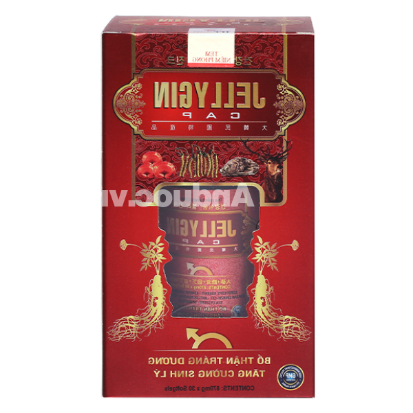Jellygin hỗ trợ tăng cường sinh lý nam chai 30 viên