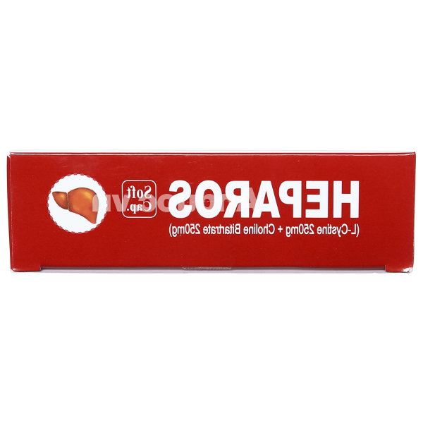 Viên uống Heparos hỗ trợ trị các bệnh do rối loạn chức năng gan (12 vỉ x 5 viên)