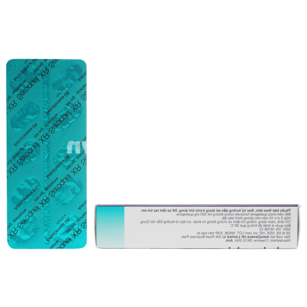 Seroquel XR 300mg trị tâm thần phân liệt, rối loạn lưỡng cực (3 vỉ x 10 viên)
