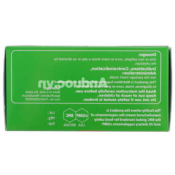 USmart Gingko Biloba lưu thông máu, cải thiện trí nhớ hộp 100 viên