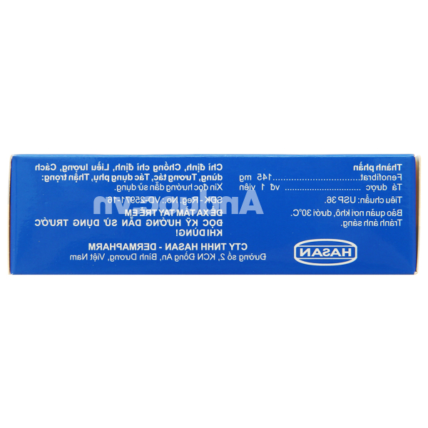 Hafenthyl 145mg trị rối loại lipoprotein máu (3 vỉ x 10 viên)