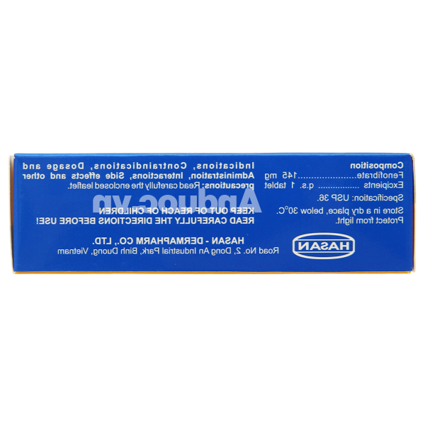 Hafenthyl 145mg trị rối loại lipoprotein máu (3 vỉ x 10 viên)