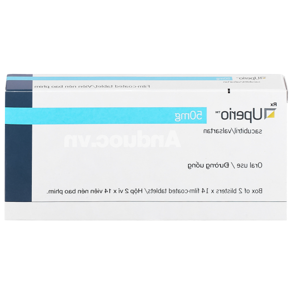 Uperio 50mg trị suy tim (2 vỉ x 14 viên)