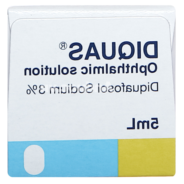 Dung dịch nhỏ mắt Diquas 3% trị khô mắt lọ 5ml