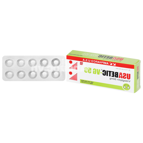 Usabetic-VG 50 trị đái tháo đường (3 vỉ x 10 viên)