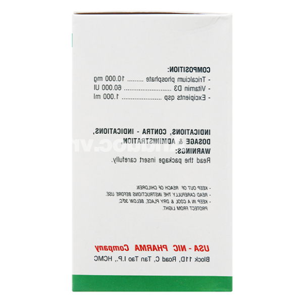 Hỗn dịch uống Calcium Geral trị còi xương, co giật (20 gói x 15ml)