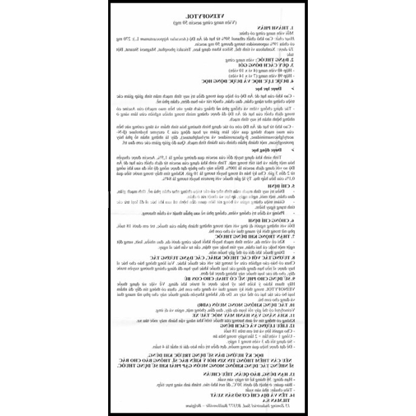 Veinofytol trị trĩ, suy giãn tĩnh mạch (4 vỉ x 10 viên)