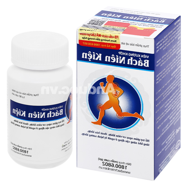 Viên xương khớp Bách Niên Kiện giảm nguy cơ viêm khớp, thoái hóa khớp chai 80 viên
