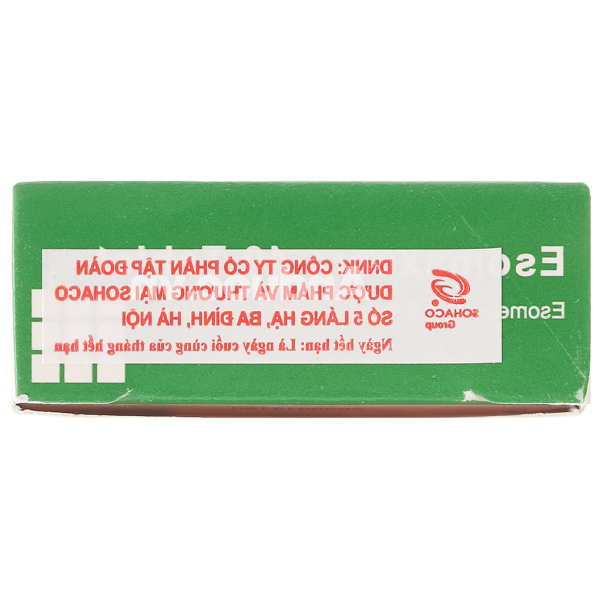 Esomaxcare 40 Tablet trị trào ngược dạ dày, thực quản (3 vỉ x 10 viên)
