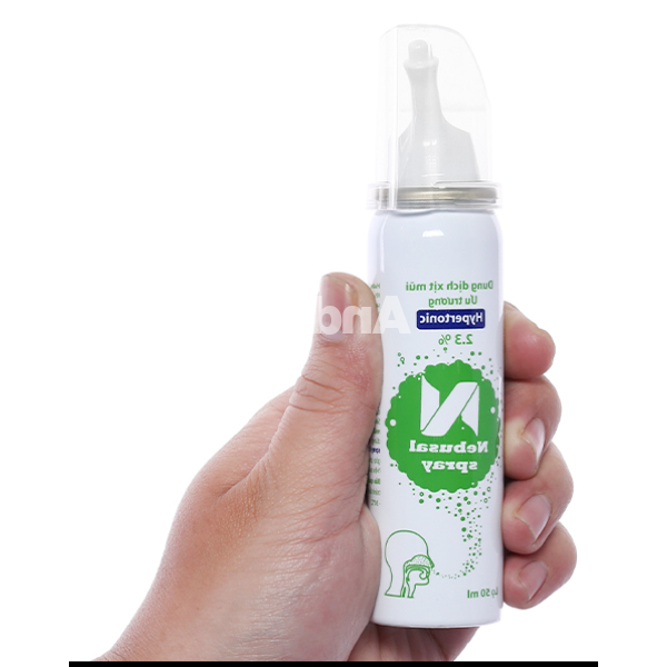 Xịt mũi Nebusal Spray 2.3% giảm nghẹt mũi chai 50ml