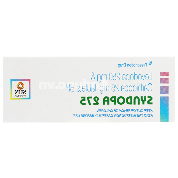 Syndopa 275 trị Parkinson (5 vỉ x 10 viên)