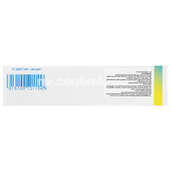 Syndopa 275 trị Parkinson (5 vỉ x 10 viên)