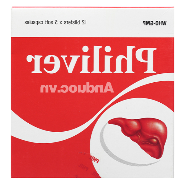 Philiver hỗ trợ trị bệnh lý về gan (12 vỉ x 5 viên)